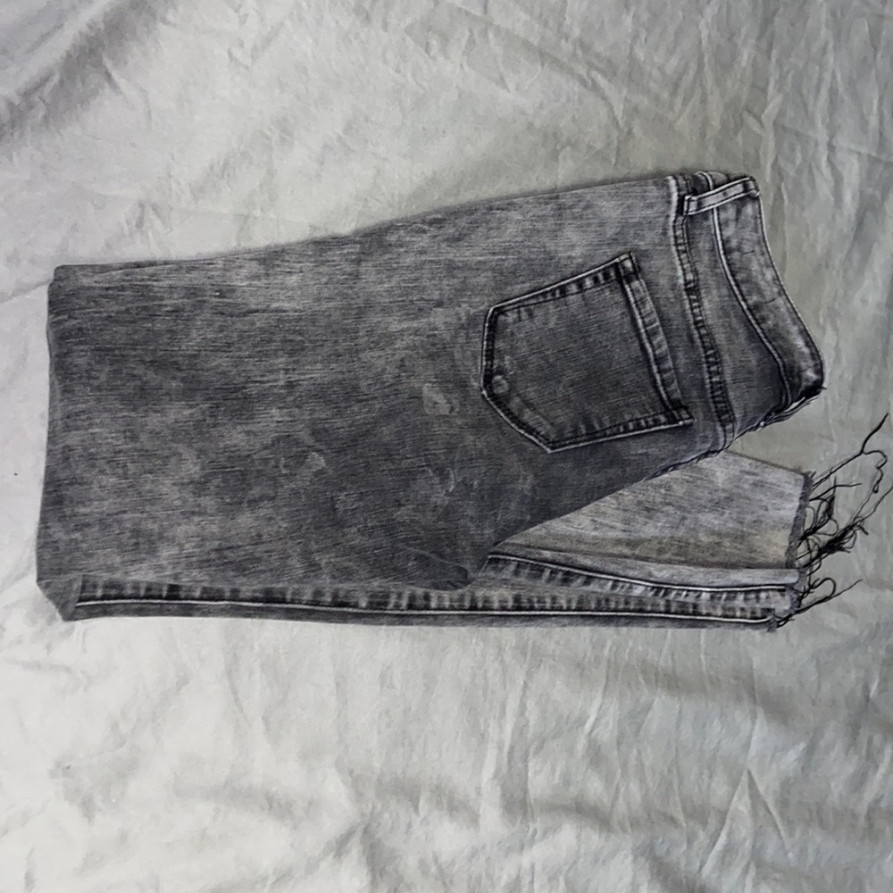 William Rast washed black jeans